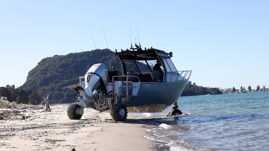 Flyfin Aluminium Fishing Amphibious Boats